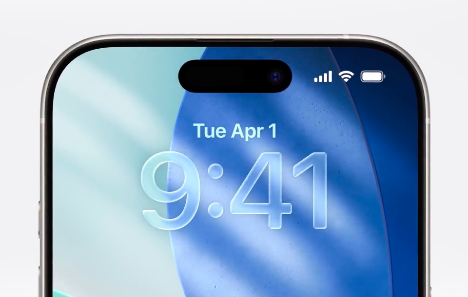 Apple iPhoneのLiquid Glass UI